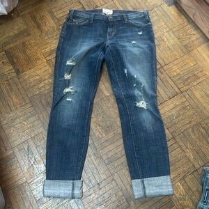 Current Elliott Ripped Jeans Size 27